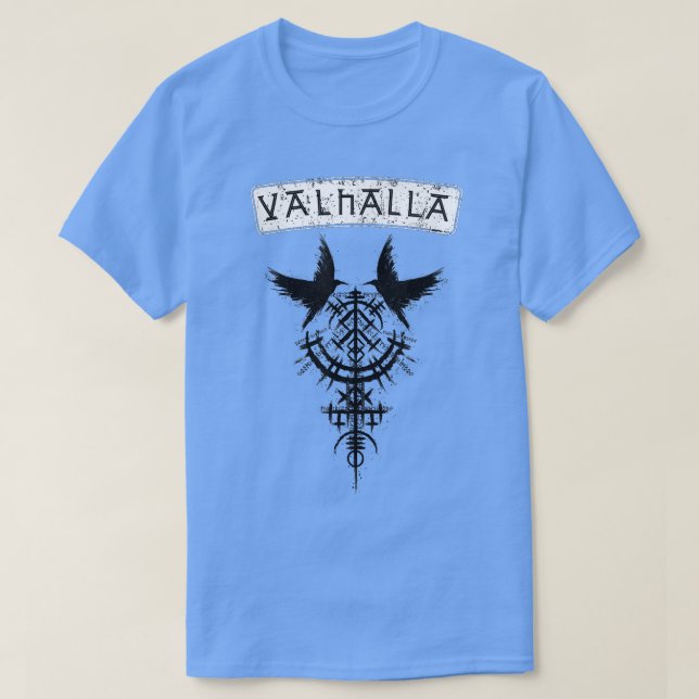 Camiseta Valhalla Warriors Berserker Vikings Odin Ragnar 13 (Diseño del anverso)