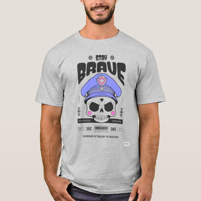 Camiseta valiente (Anverso)