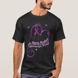 Camiseta Valiente fuerte y resistente guerrero de Fibromial
