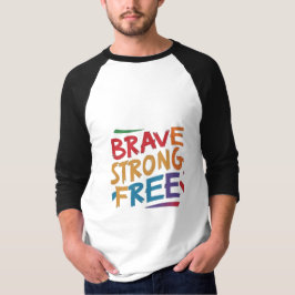 Camiseta Valiente libre