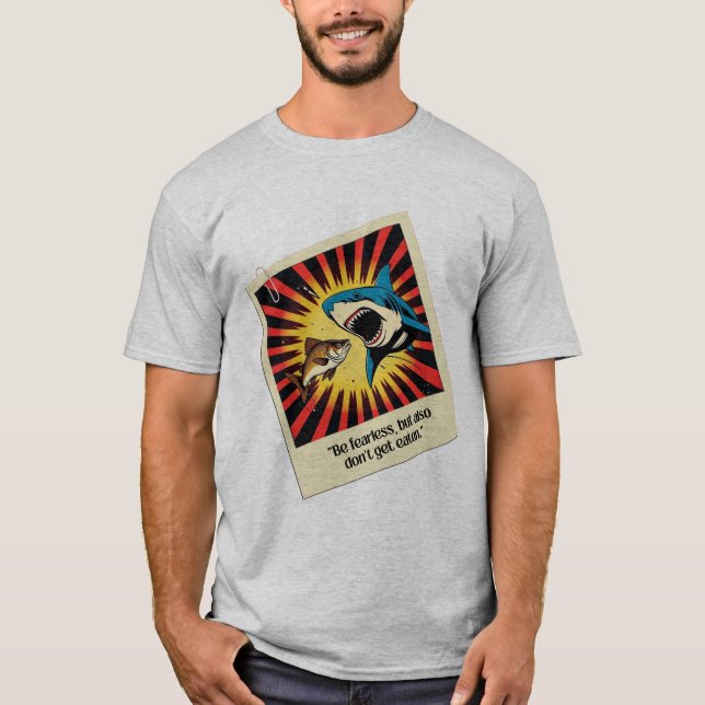 Camiseta Valiente pero realista (Anverso)