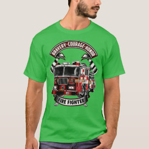 Camiseta Valiente valentía Honor Firefiridor