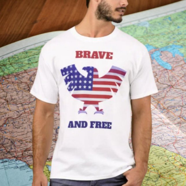 Camiseta Valiente Y Libre (Subido por el creador)