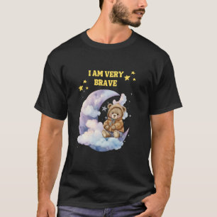 CAMISETA VALIENTE YO SOY MUY VALIENTE OSO DE PELUCHE LUNA B