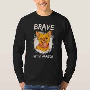 Camiseta Valientes accesorios para perros guerreros Chihuah