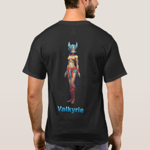 Camiseta Valkirie de ojos rojos