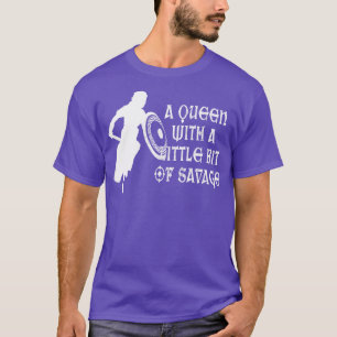 Camiseta Valkyrie A con un poco de doncella de Escudo de sa