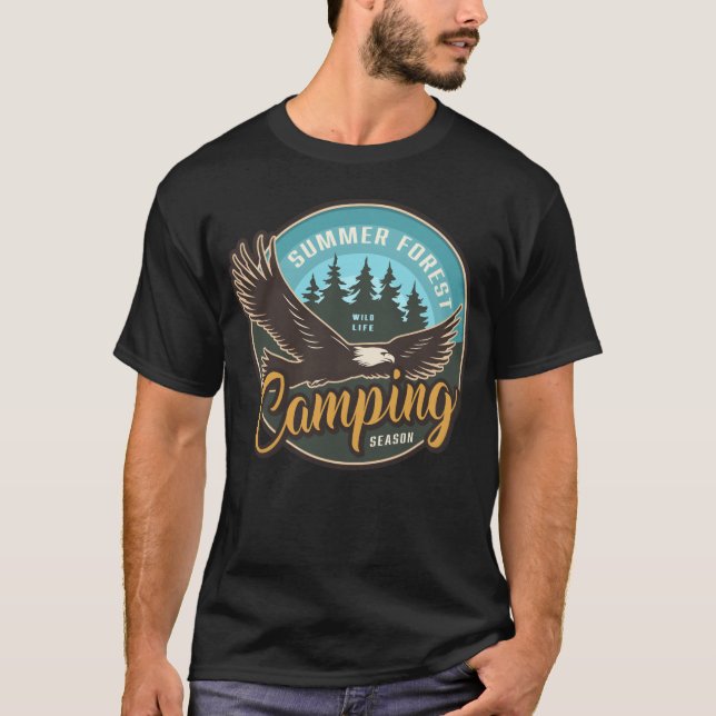 Camiseta VALKYRIE SUMMER FOREST CAMPING SEASON boy (Anverso)