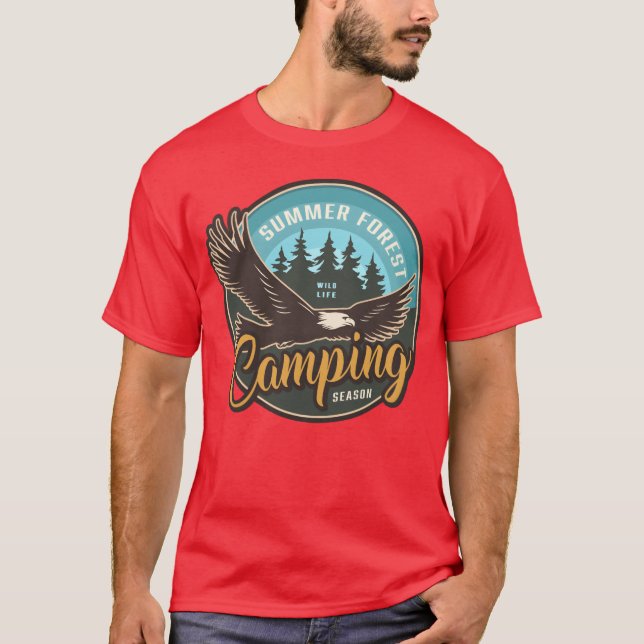 Camiseta VALKYRIE SUMMER FOREST CAMPING SEASON boy (Anverso)