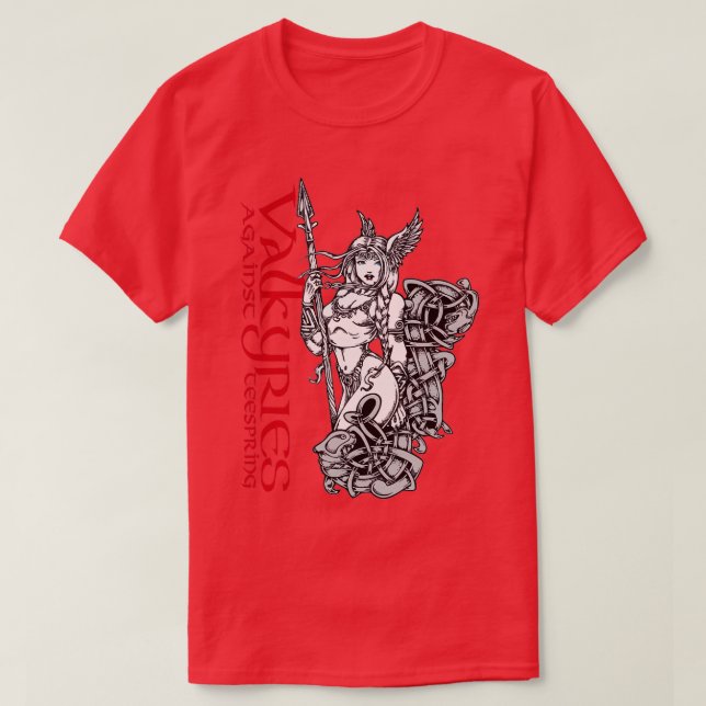 Camiseta Valkyries contra (Diseño del anverso)