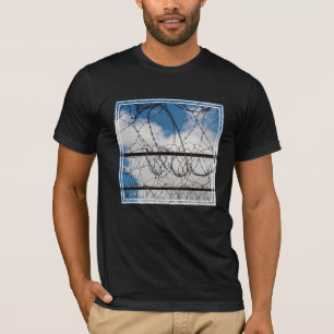 Camiseta Valla de alambre de púas