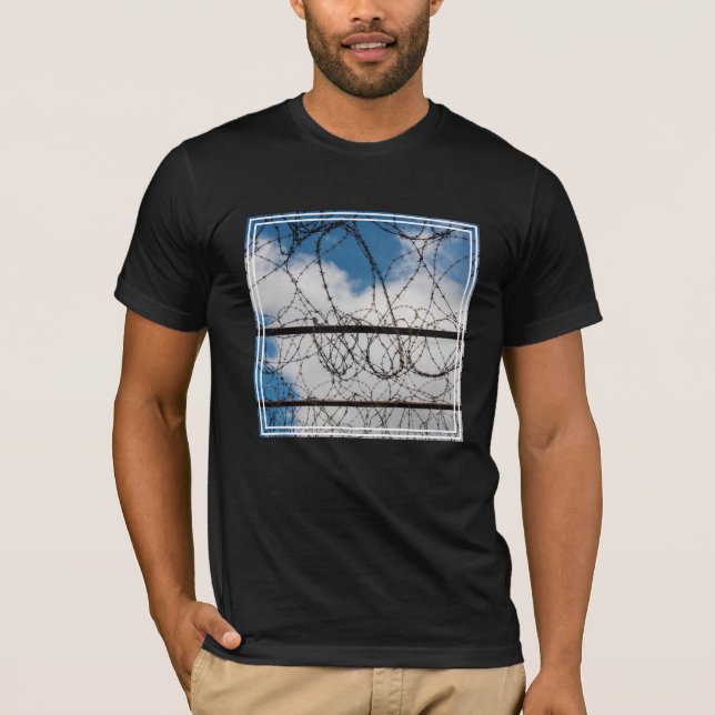 Camiseta Valla de alambre de púas (Anverso)