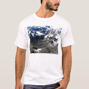 Camiseta Valle cerca de la montaña Schilthorn