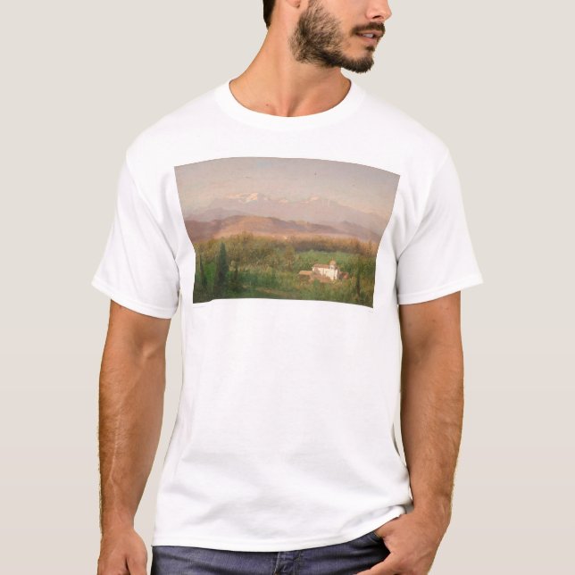 Camiseta Valle cerca de Los Ángeles, California (0704A) (Anverso)