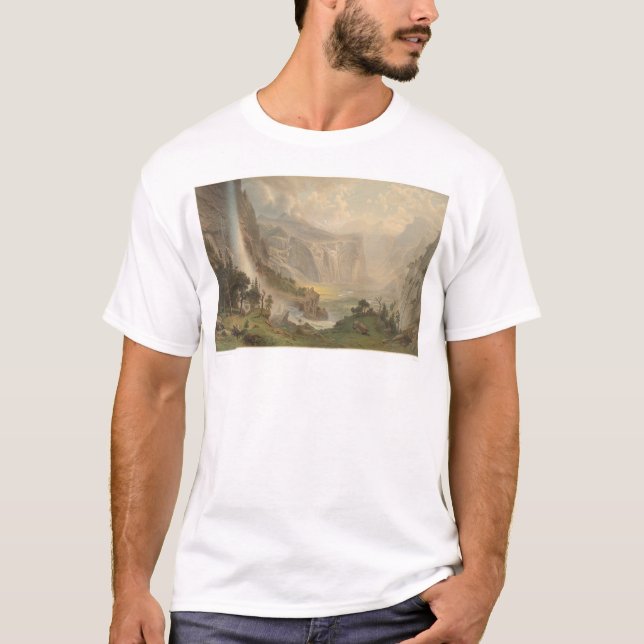 Camiseta Valle de Bierstadt Yosemite, California (1884A) (Anverso)