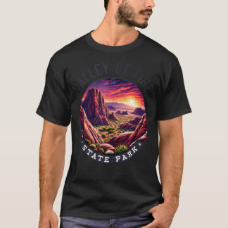 Camiseta Valle De Fuego Recuerdo De Senderismo Valle De Fue