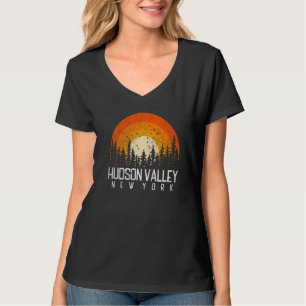 Camiseta Valle de Hudson Nueva York NY Retro Vintage 80s 90
