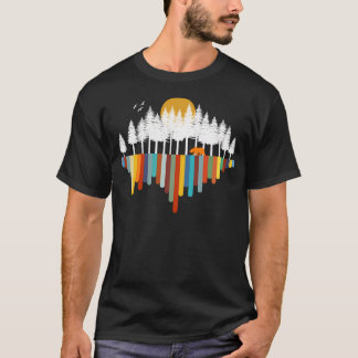 Camiseta Valle De La Naturaleza Retro