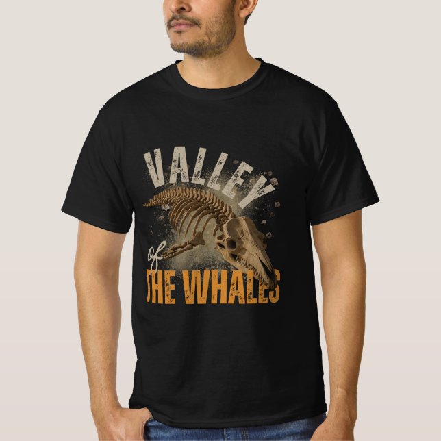 Camiseta Valle de las Ballenas Egipto Fósil (Anverso)