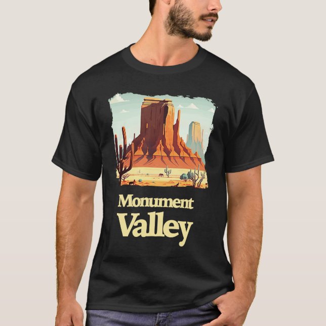 Camiseta Valle de los Monumentos Utah (Anverso)