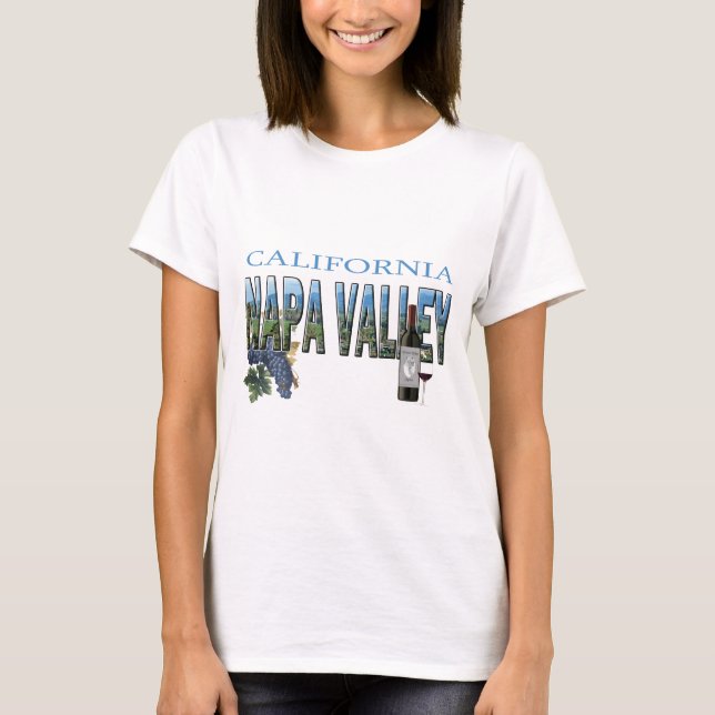 Camiseta Valle de Napa, CA (Anverso)