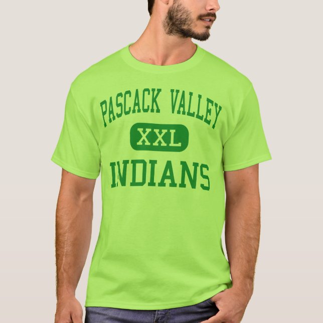 Camiseta Valle de Pascack - indios - alto - Hillsdale (Anverso)