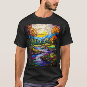 Camiseta Valle de Shenandoah, estilo de cristal,