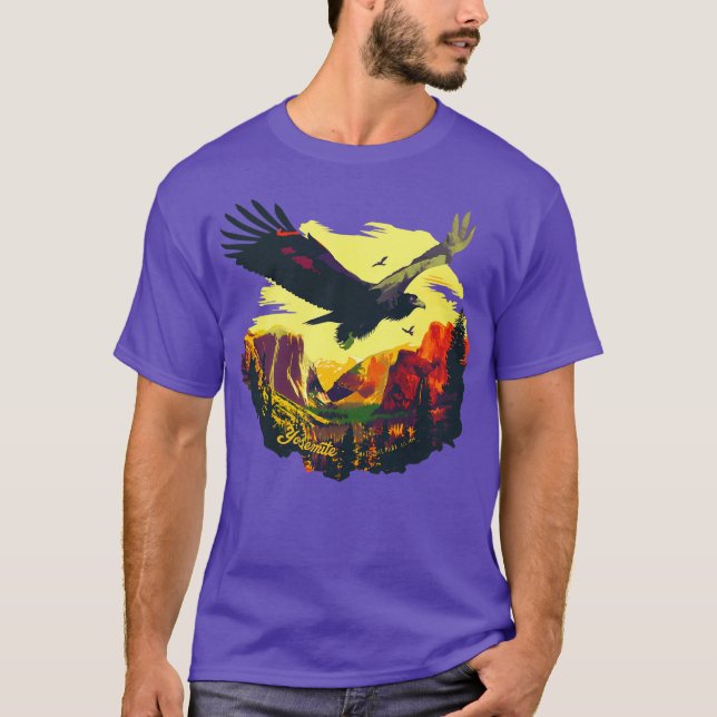 Camiseta Valle de Yosemite (Anverso)