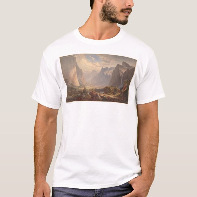 Camiseta Valle de Yosemite, California (0710A) (Anverso)
