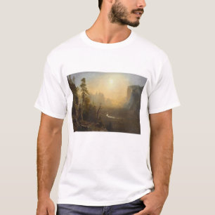 Camiseta Valle de Yosemite, rastro del punto del glaciar