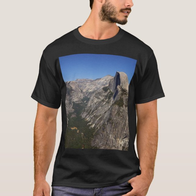 Camiseta Valle de Yosemite y media bóveda del punto del (Anverso)