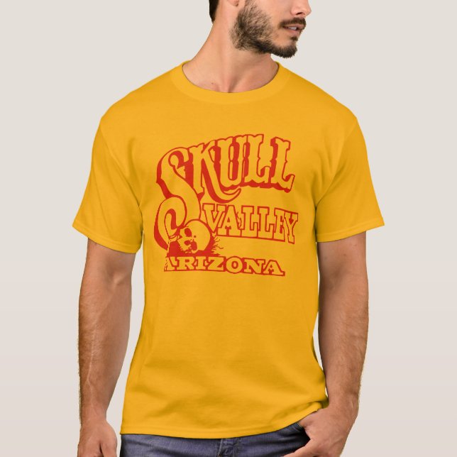 Camiseta Valle del cráneo, Arizona (Anverso)