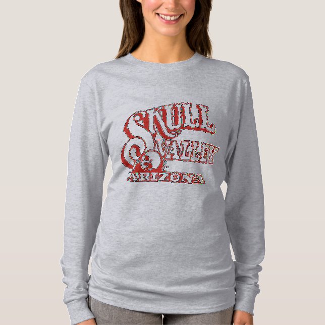 Camiseta Valle del cráneo, Arizona (Anverso)