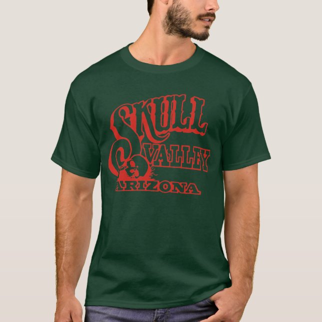 Camiseta Valle del cráneo, Arizona (Anverso)