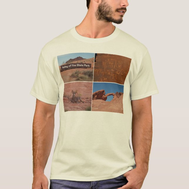 Camiseta Valle del fuego (Anverso)