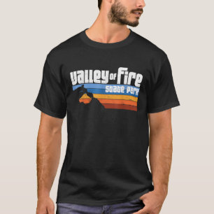 Camiseta Valle del Fuego Parque Estatal Nevada Desierto Ret