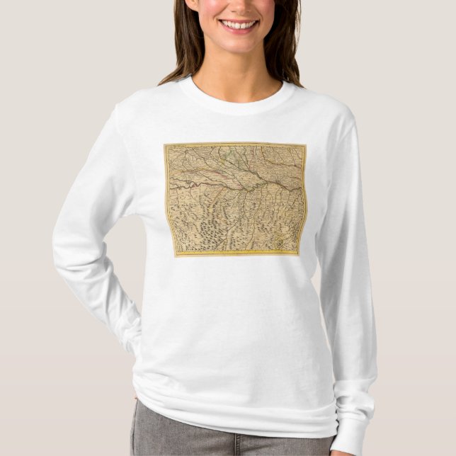 Camiseta Valle del río Po de Italia (Anverso)