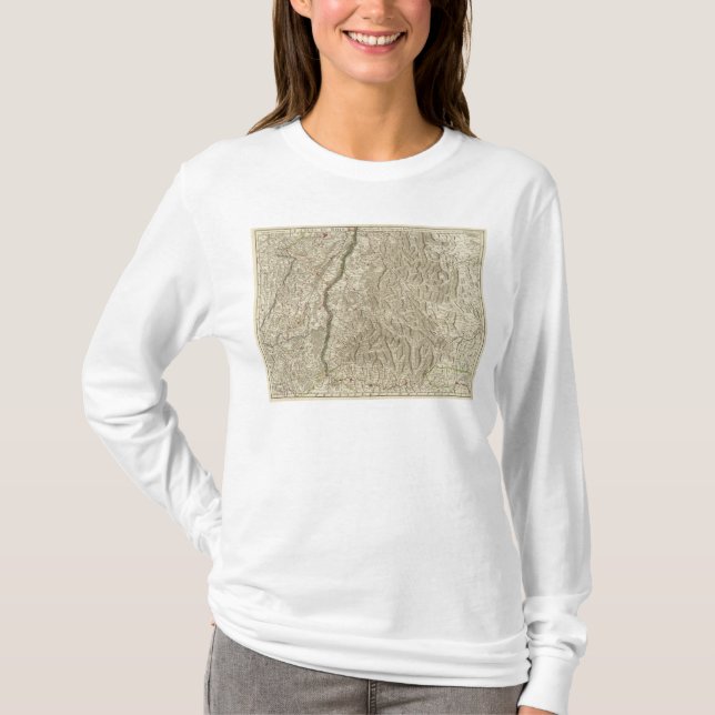 Camiseta Valle del río Rhine, Francia (Anverso)
