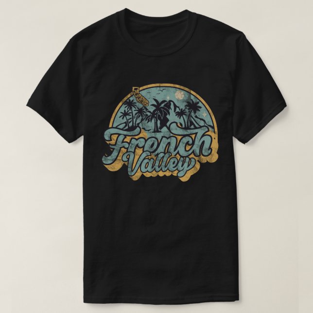 Camiseta Valle Francés, California (Diseño del anverso)