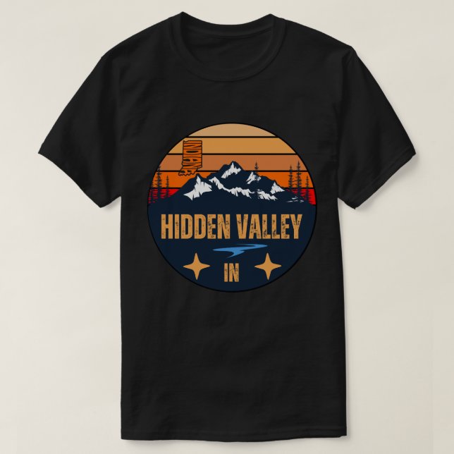 Camiseta Valle Oculto, Indiana (Diseño del anverso)