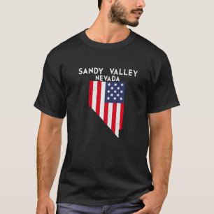 Camiseta Valle Sandy Nevada EE. UU. Estado América Viajes N