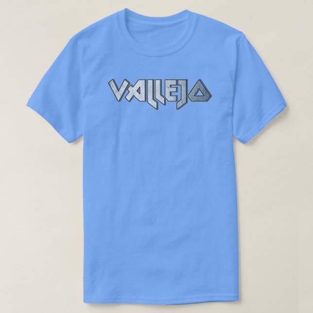 Camiseta Vallejo CA (Diseño del anverso)