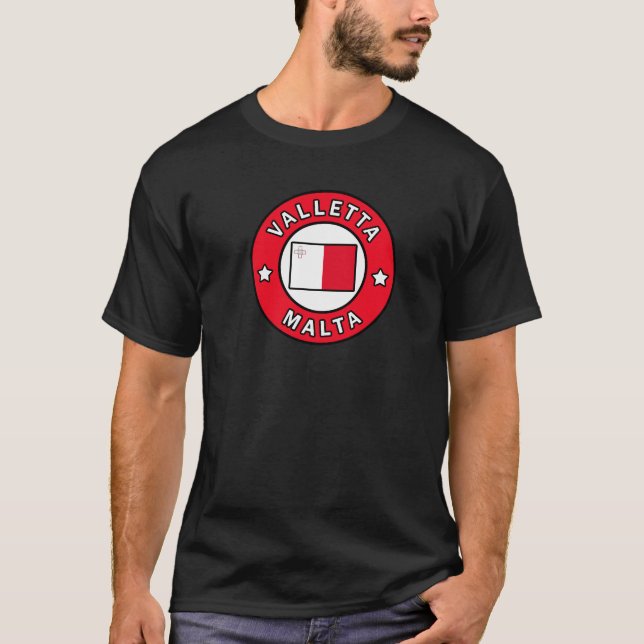 Camiseta Valletta Malta (Anverso)