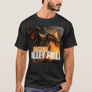 Camiseta Valley Falls Dragons mascot family