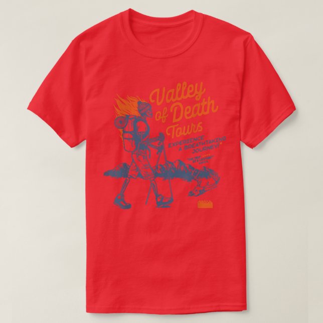Camiseta Valley Of Death Tours Complete Satisfaction Journe (Diseño del anverso)