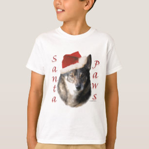 Camiseta Vallhund Santa Paws de Suecia