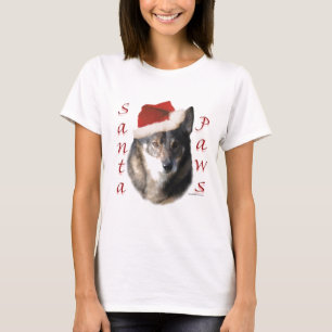 Camiseta Vallhund Santa Paws de Suecia