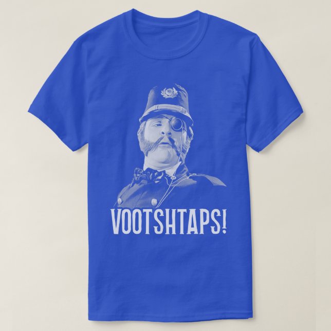CAMISETA VALLOWING EEN EES GANDFADDAS VOOTSHTAPS (Diseño del anverso)