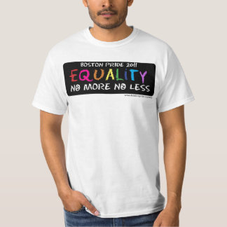 Camiseta Valor de la igualdad