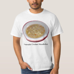 Camiseta Valor de la sopa de fideos de pollo